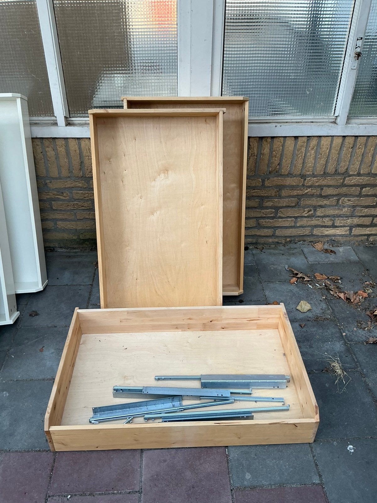 IKEA komplement lade bruin, Huis en Inrichting, Kasten | Ladekasten, Ophalen, 50 tot 100 cm, Zo goed als nieuw, 3 of 4 laden