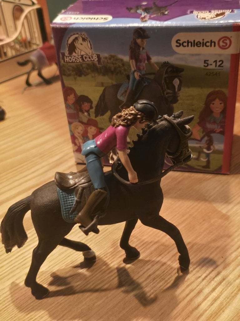 Schleich horse club Lisa en Storm, Ophalen of Verzenden, Zo goed als nieuw