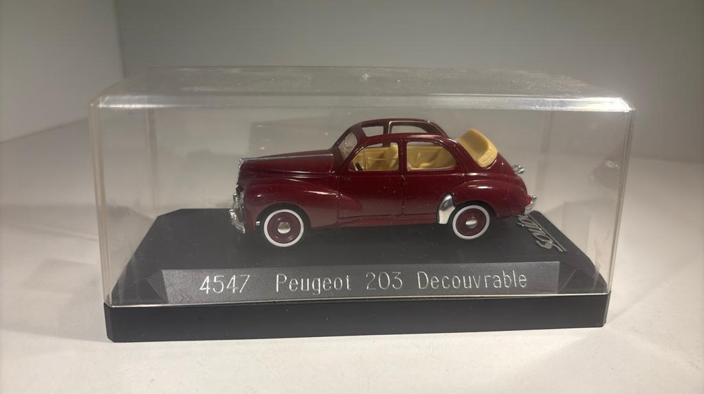Peugeot 203 decouvrable solido 1.43, Auto, Solido, Ophalen of Verzenden, A