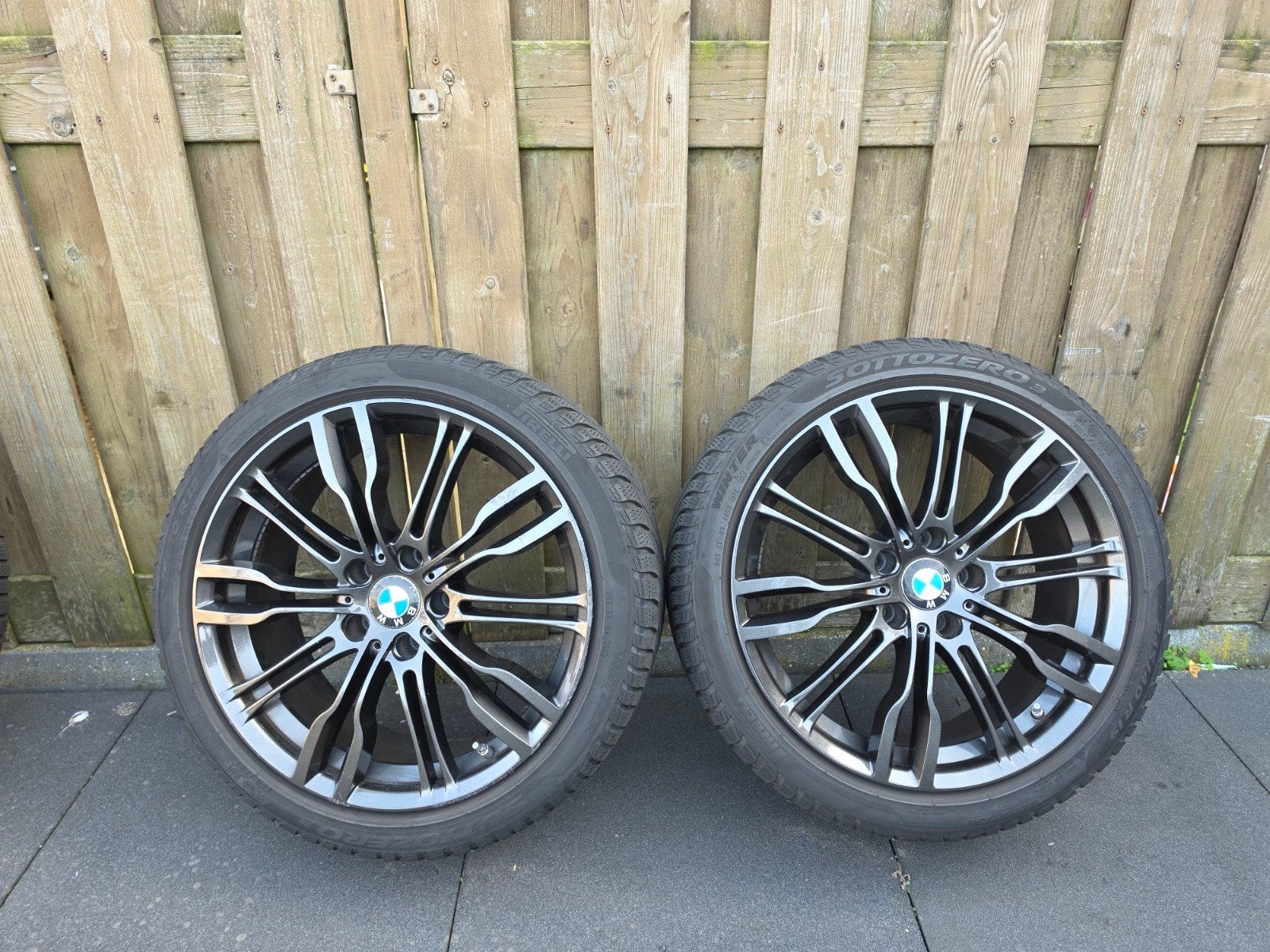 BMW 19 inch winterbanden en velgen - Pirelli Sottozero, Banden en Velgen, Winterbanden, Personenwagen, Ophalen