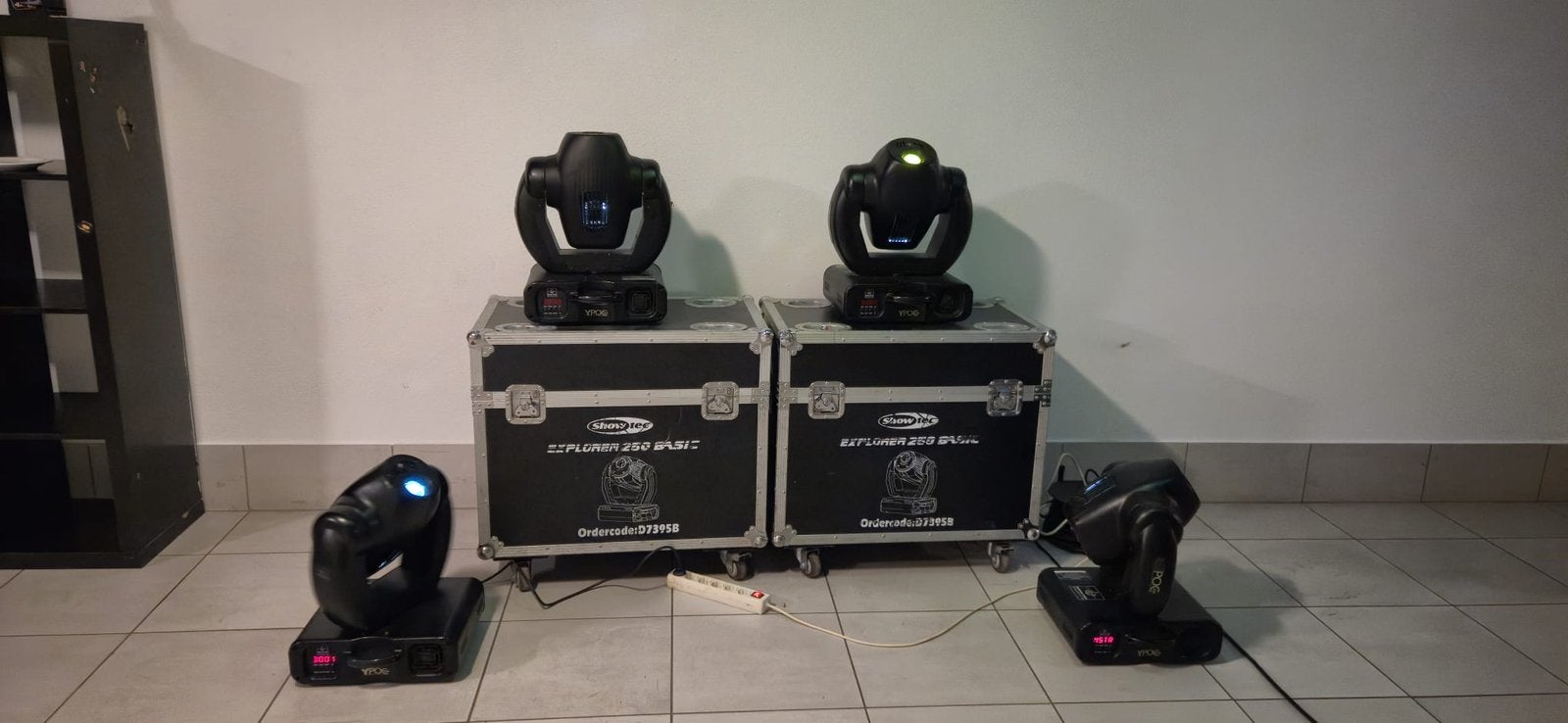 Moving heads, Ophalen, Zo goed als nieuw