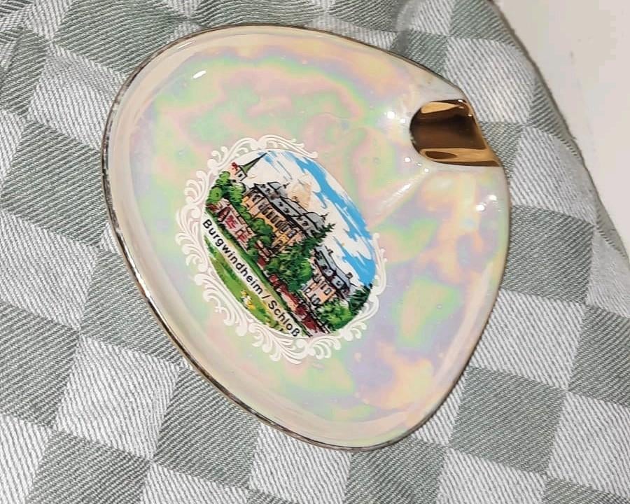 Vintage Bavaria München parlemoer souvenirs asbak., Ophalen of Verzenden