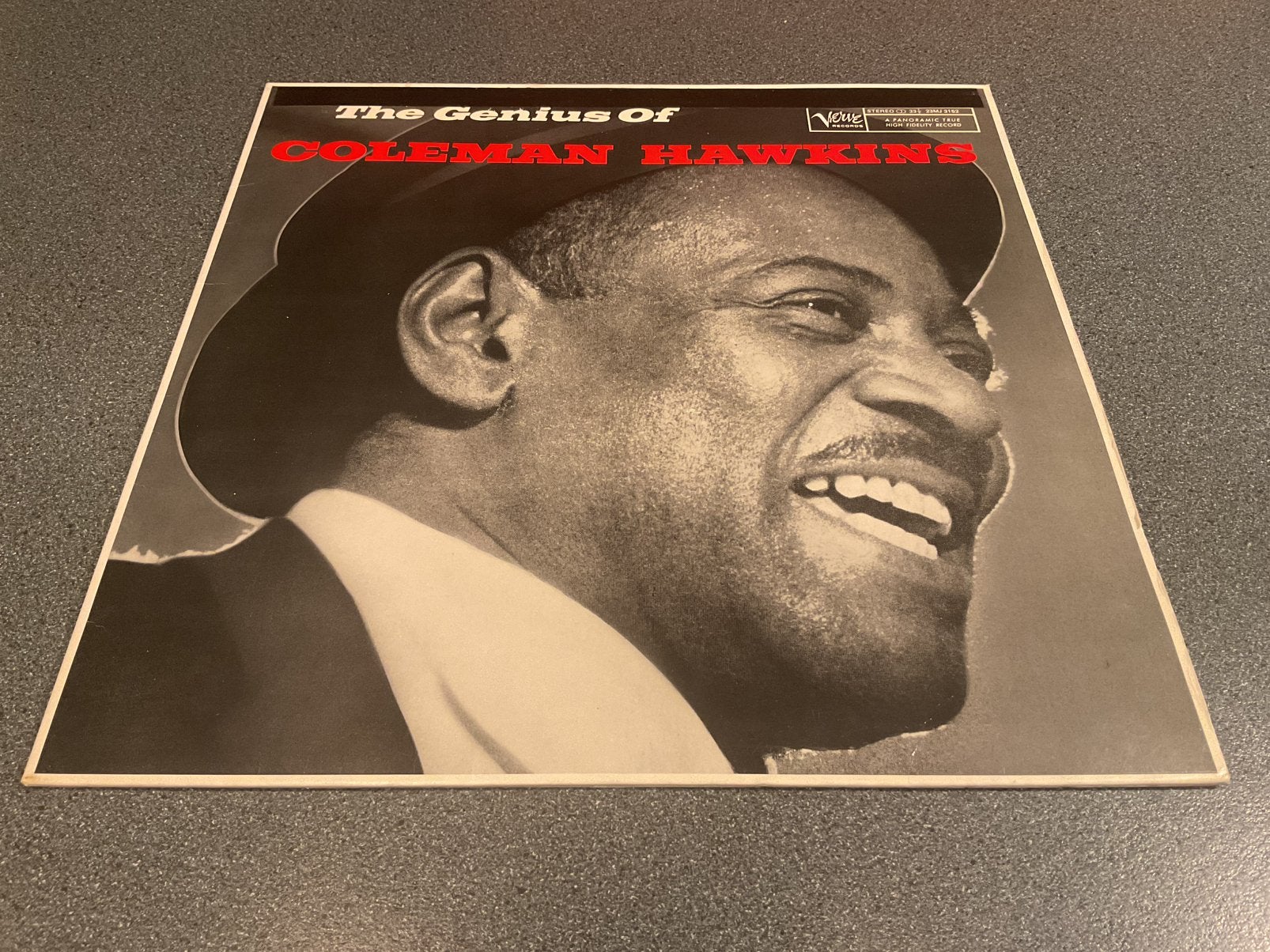 The genius of Coleman Hawkins Vinyl LP, Ophalen of Verzenden, Gebruikt, 12 inch