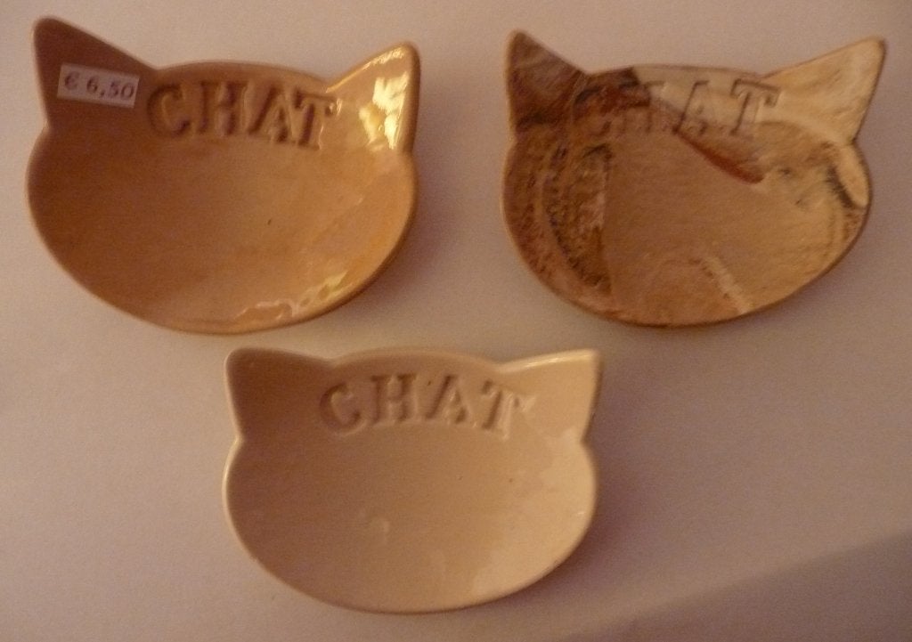 Diverse keramische kattekop schaaltjes (9,5 x 8 cm), Ophalen, Nieuw