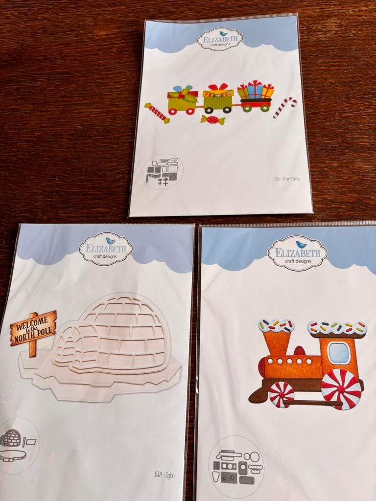 Nieuwe snijmallen Elizabeth Craft Designs, Ophalen of Verzenden, Nieuw, Overige thema's, Pons of Mal