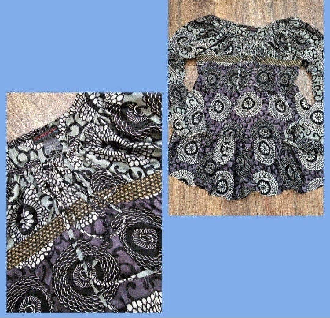Custo Barcelona prachtige zijden blouse mt L in nieuwstaat., Ophalen of Verzenden, Zo goed als nieuw