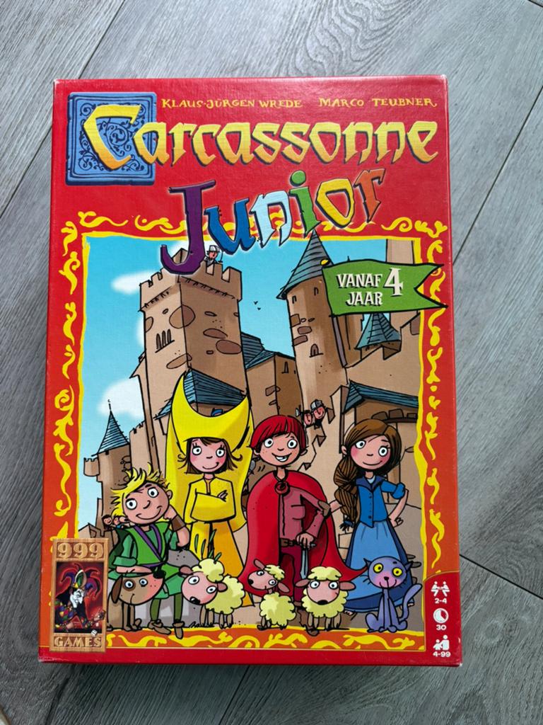 Carcassonne junior, Ophalen of Verzenden, Zo goed als nieuw