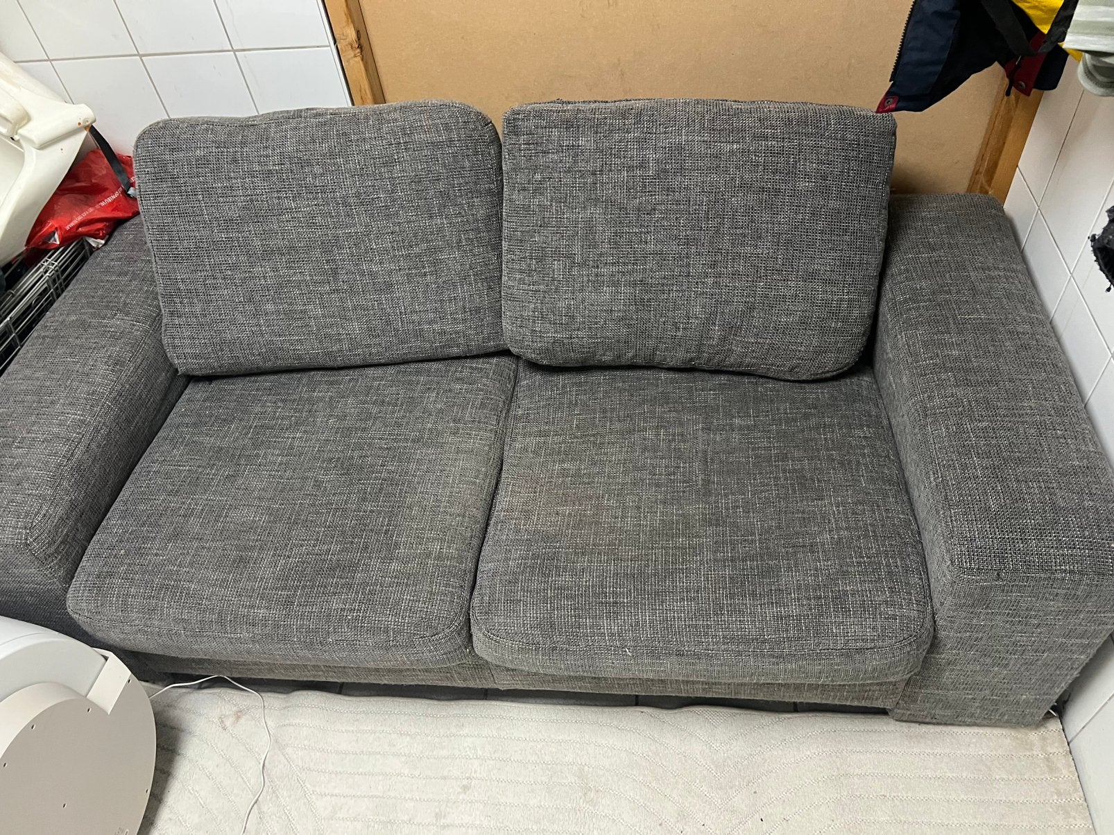 Mooie bankstel, Ophalen of Verzenden, Zo goed als nieuw, 75 tot 100 cm