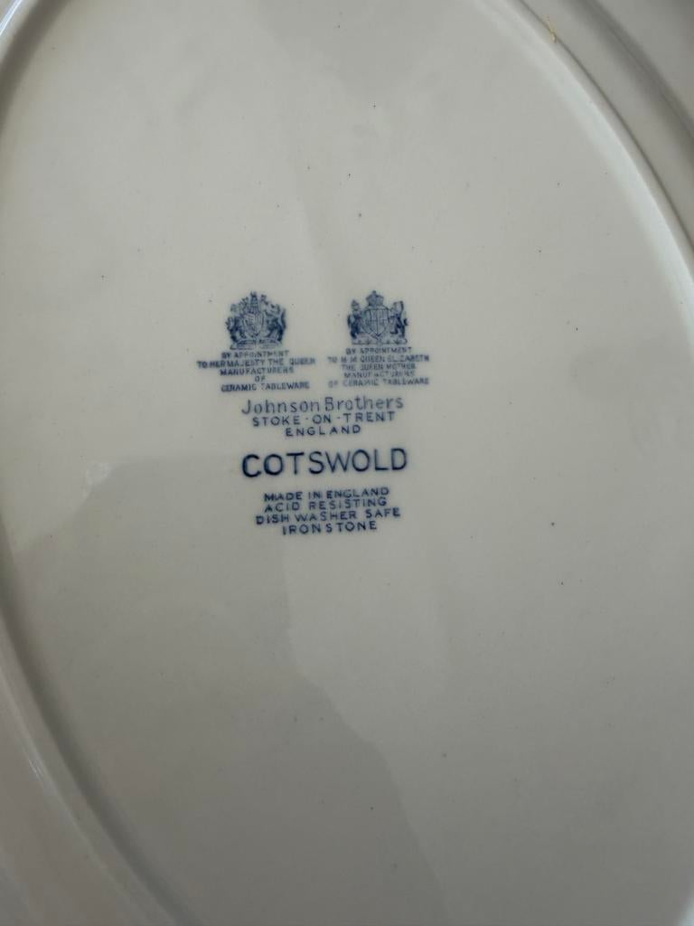 Vintage Johnson Brothers Cotswold Servies - 10 Delen, Ophalen