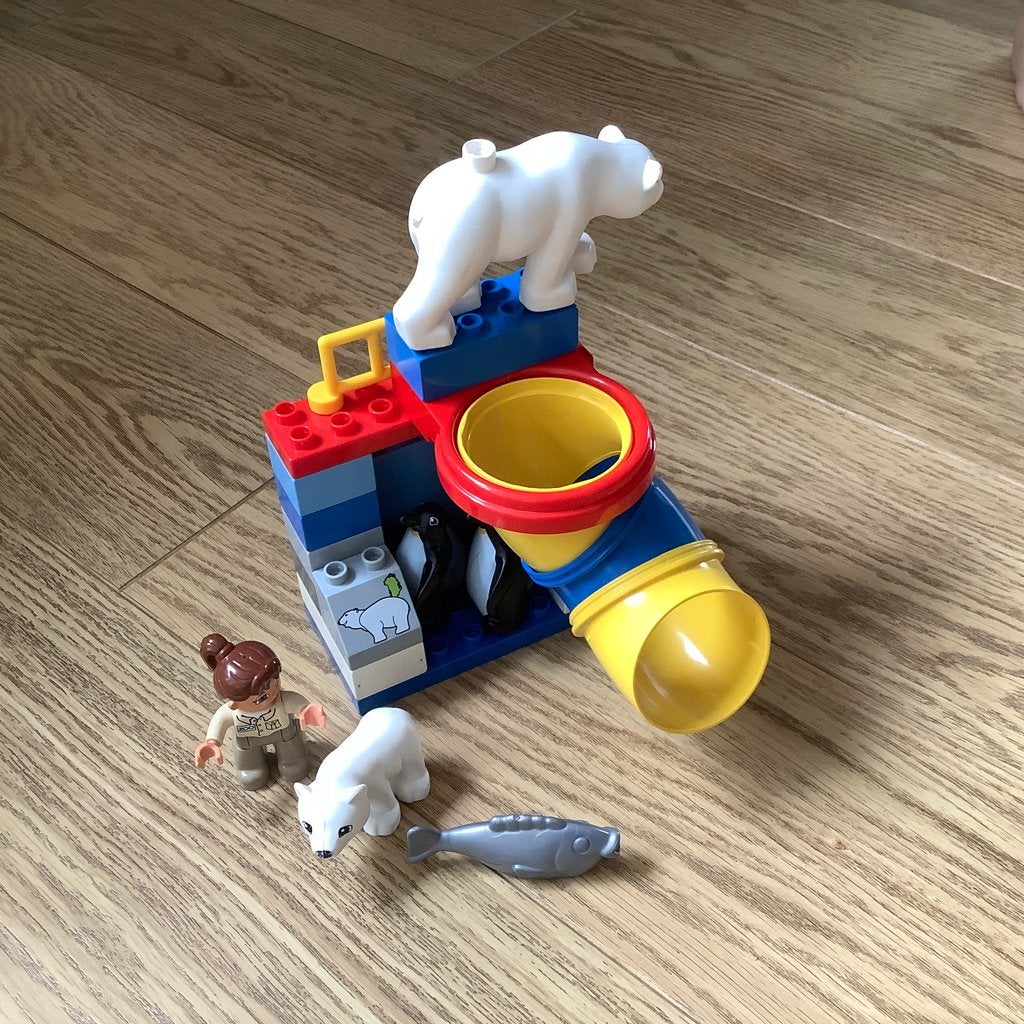 Duplo IJsberen zoo, Ophalen of Verzenden, Gebruikt, Complete set, Duplo