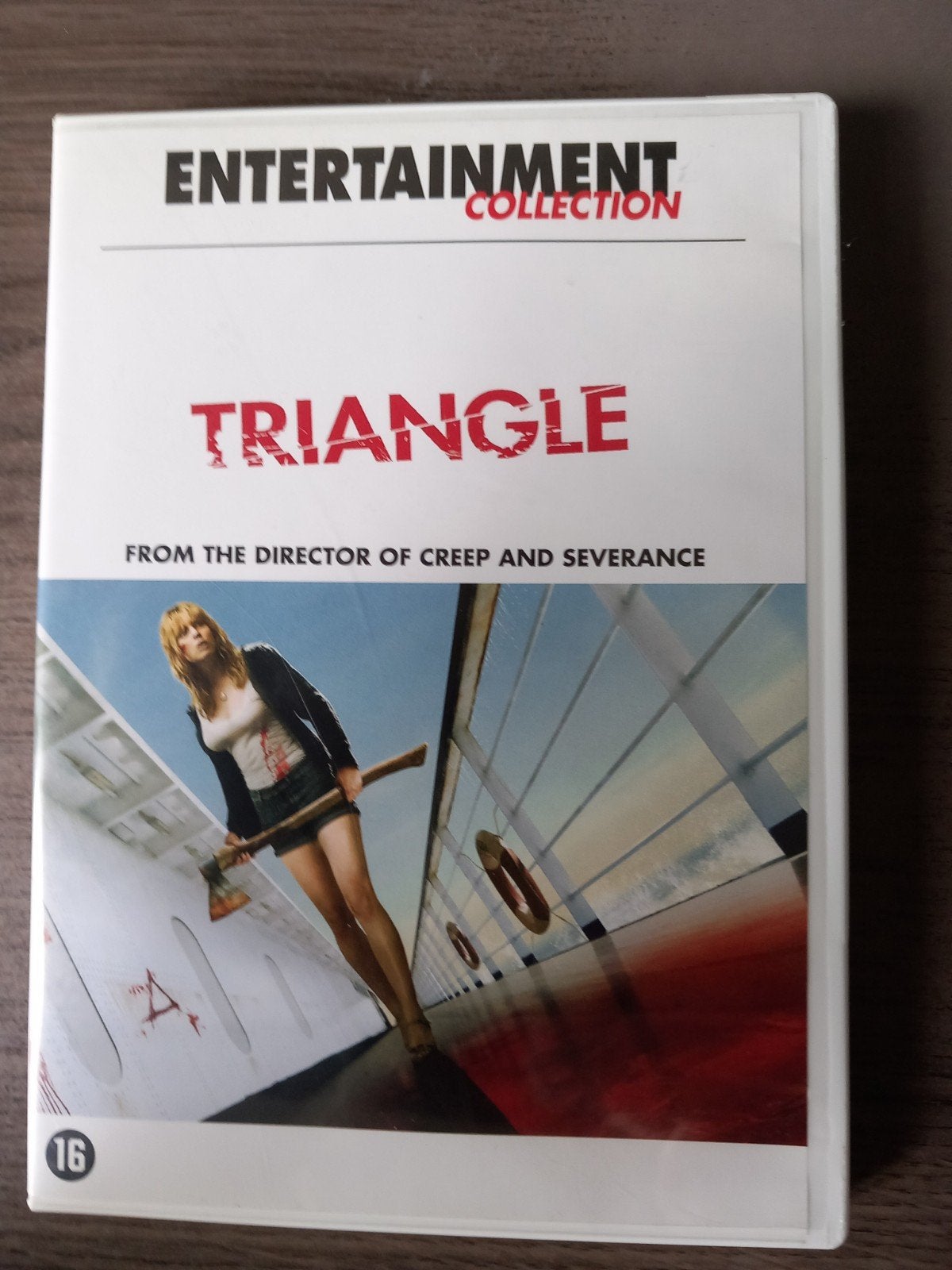 Triangle DVD - Psychologische Thriller (Kijkwijzer 16), Vanaf 16 jaar, Ophalen of Verzenden, Gebruikt, Bovennatuurlijke thriller