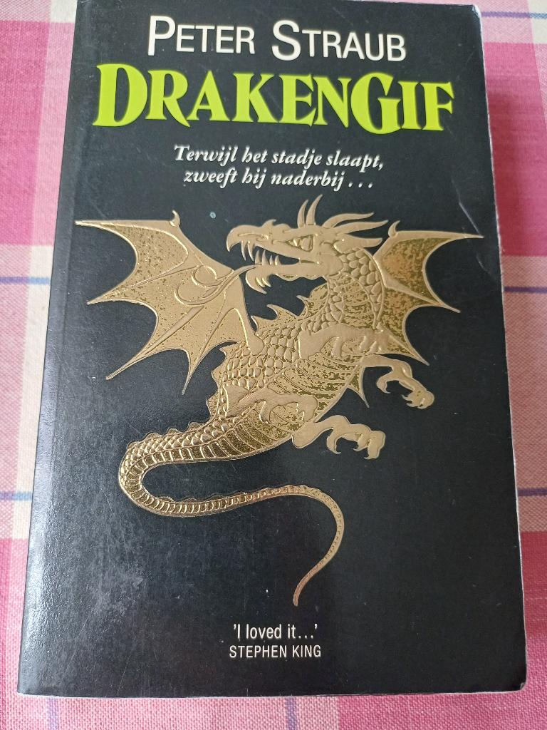 Peter straub:drakengif., Boeken, Thrillers, Gelezen, Ophalen