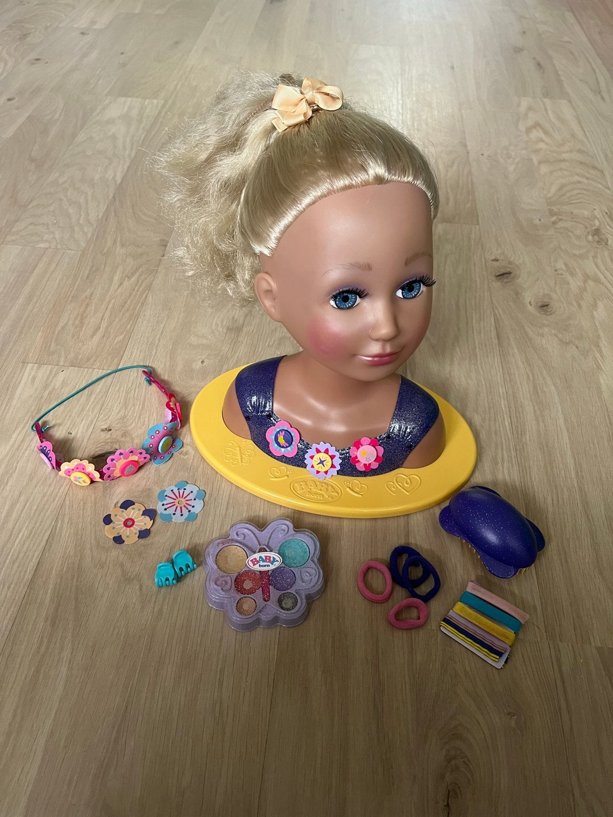 Baby Born Styling Hoofd met Accessoires, Ophalen of Verzenden, Gebruikt, Overige typen