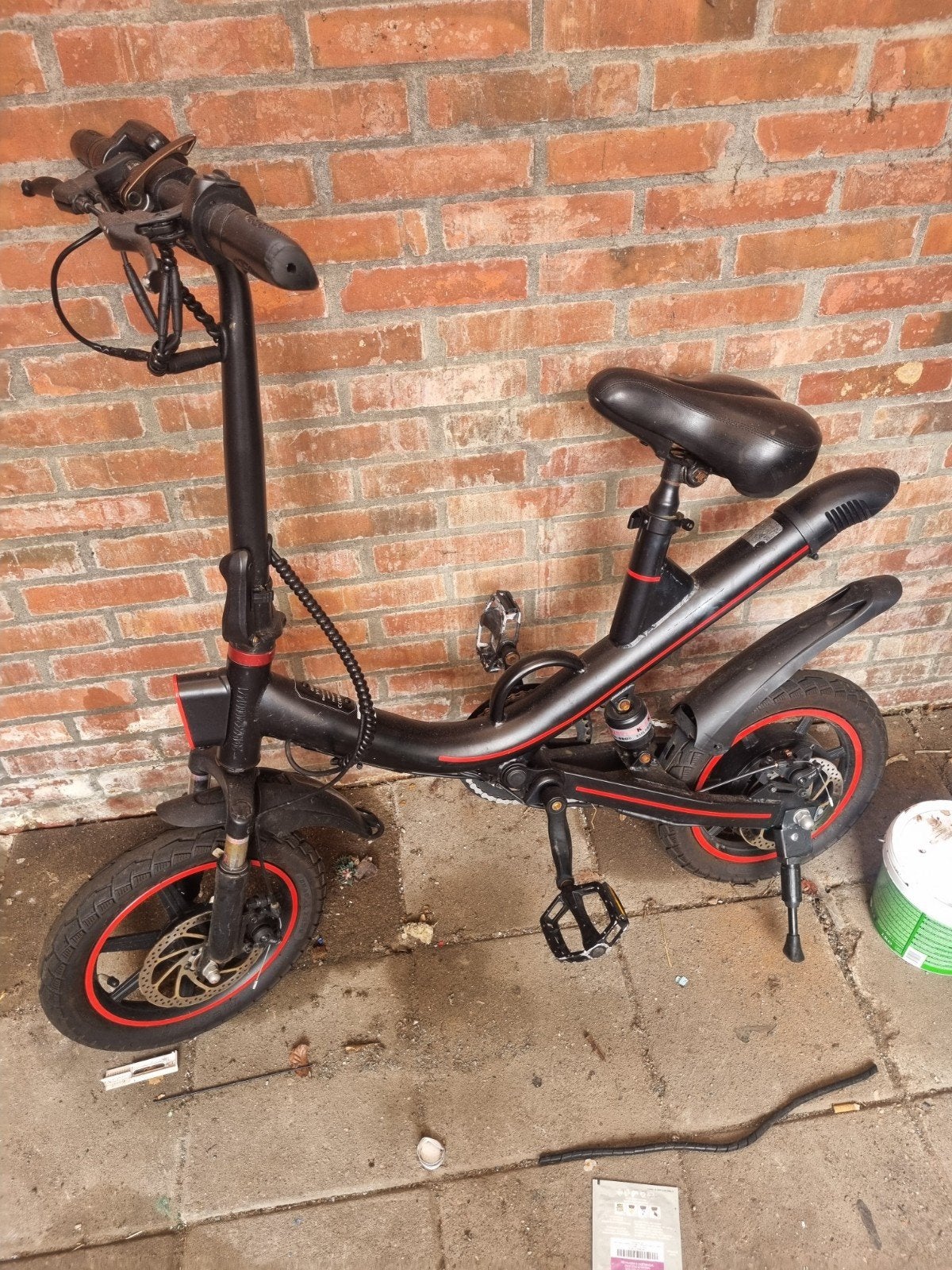 Ouxi v1 Opvouwbare elektrische fiets - Compact en handig, Ophalen