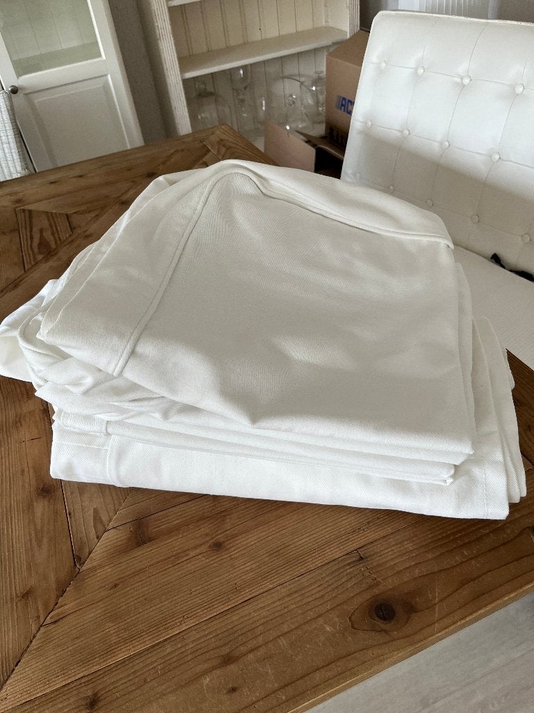 hoes 2 zitsbank ikea blekinge wit, Ophalen, Gebruikt, Tweepersoons, 75 tot 100 cm