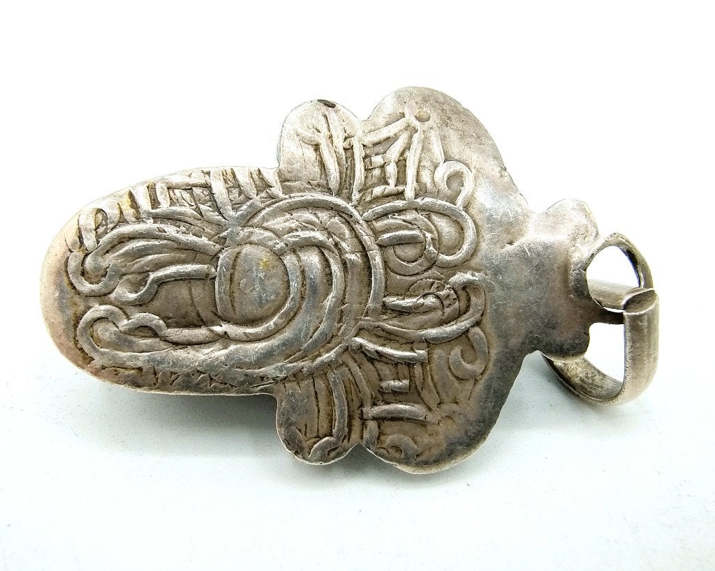 Zilveren, 925, Navajo hanger met turkoois en koraal, Gebruikt, Overige voorstellingen, Info@zilverwebsite.nl, Verzenden