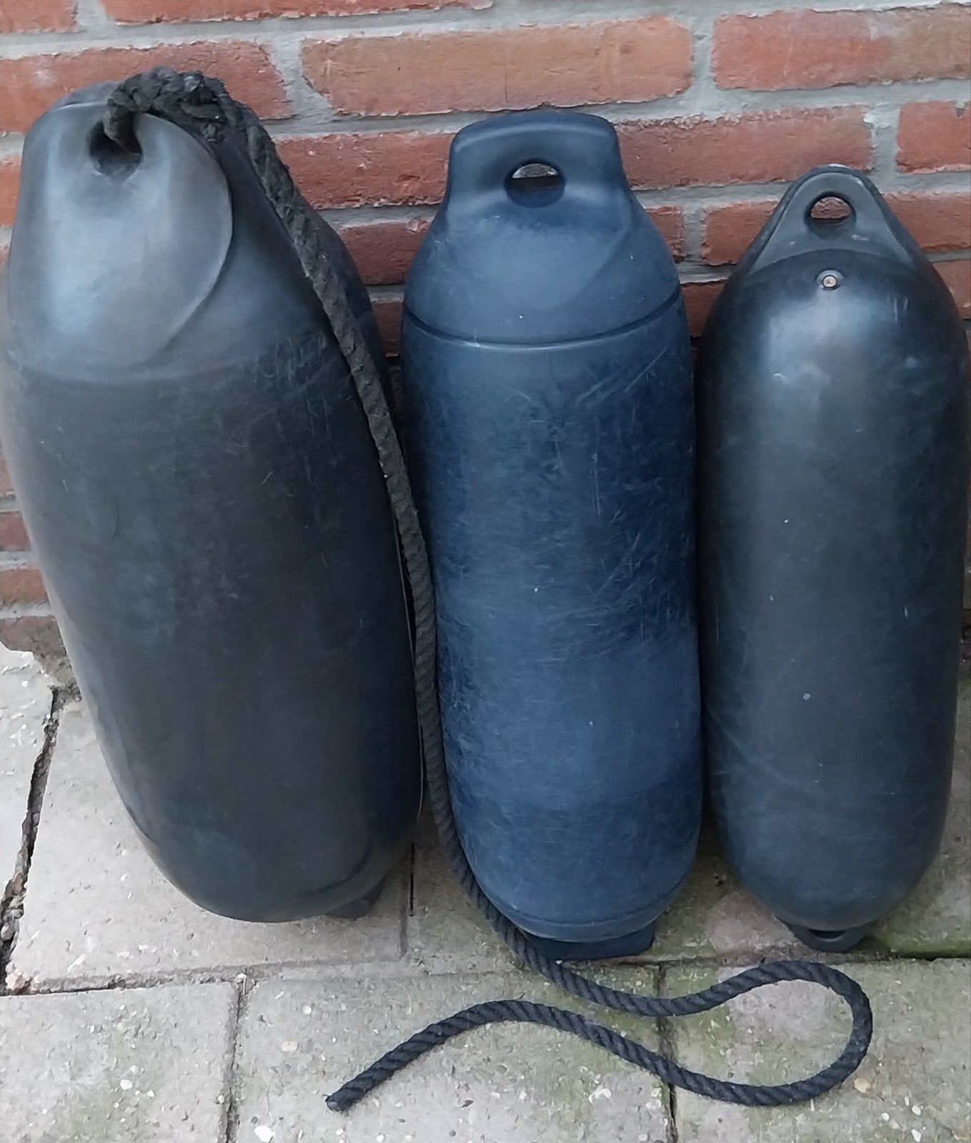 3 fenders boeien stootwillen voor boot, Ophalen, Gebruikt, Overige typen