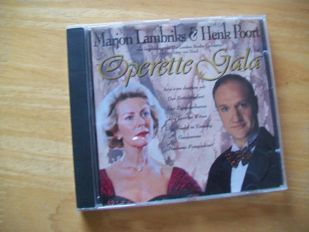 CD Marjon Lambriks, Henk Poort OperetteGala, Ophalen of Verzenden, Zo goed als nieuw, Opera of Operette