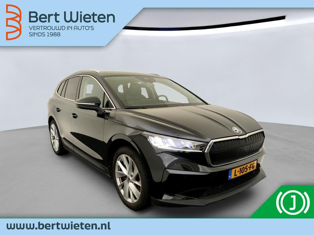 Skoda Enyaq iV 80 204pk 77kWh Comfort | Warmtepomp | Camera, Auto's, Skoda, Automaat, 390 km, 0 cilinders, Gebruikt