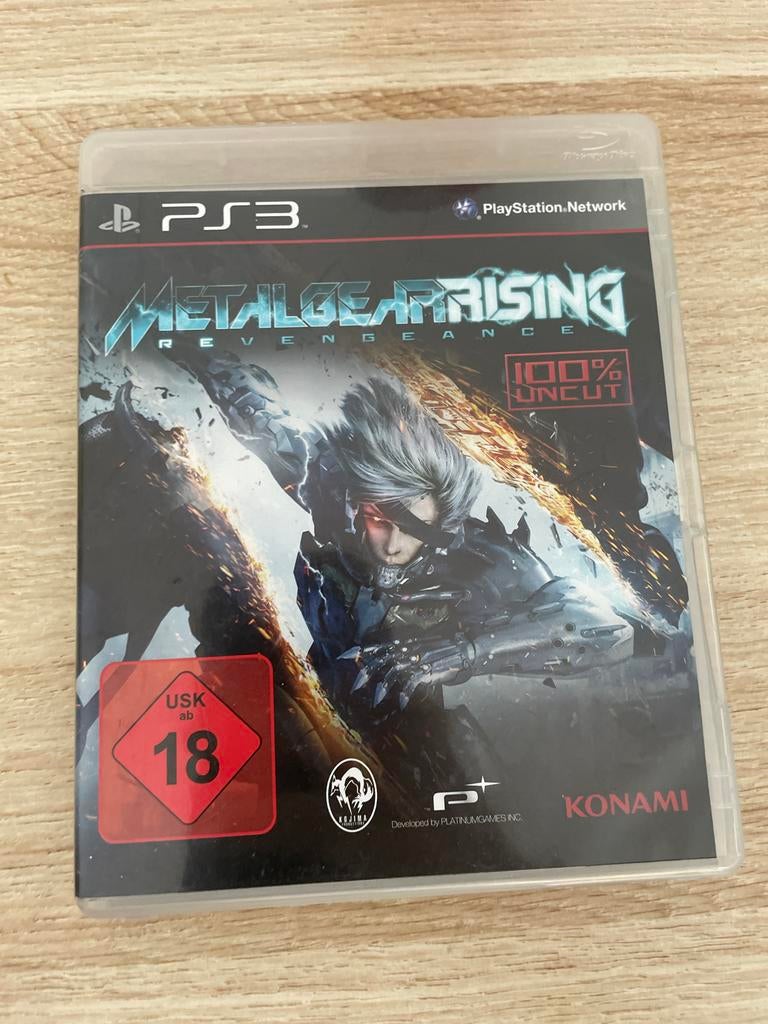 Metal Gear Rising: Revengeance (PS3) - Ongeknipt, Spelcomputers en Games, Avontuur en Actie, Vanaf 18 jaar, 1 speler, Ophalen of Verzenden