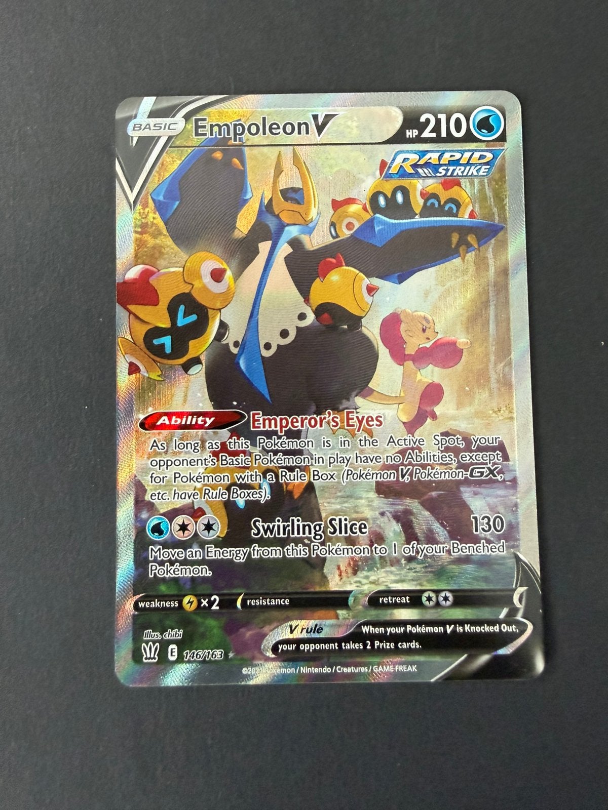 Battle Styles 146/163 Empeleon V, Ophalen of Verzenden, Nieuw, Losse kaart