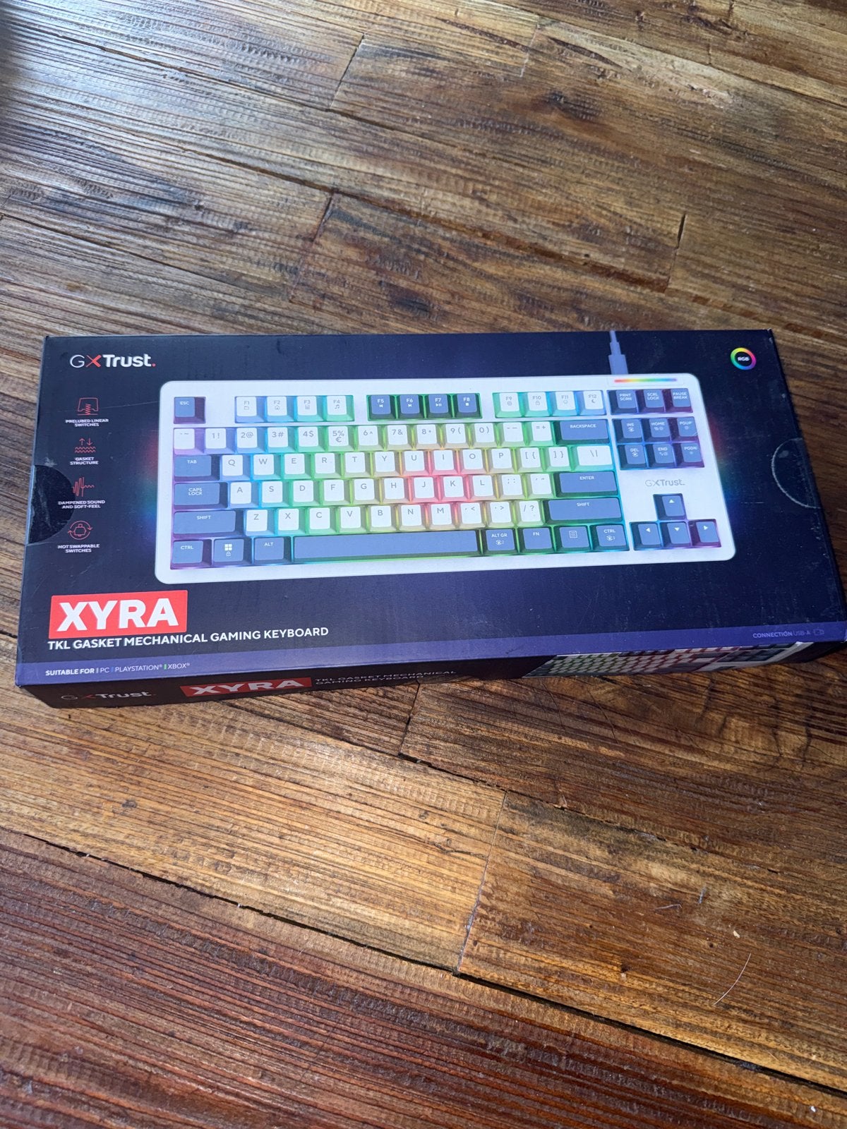 Trust GXT Trust Gaming Toetsenbord, Gaming toetsenbord, Nieuw, Ophalen of Verzenden, Qwerty