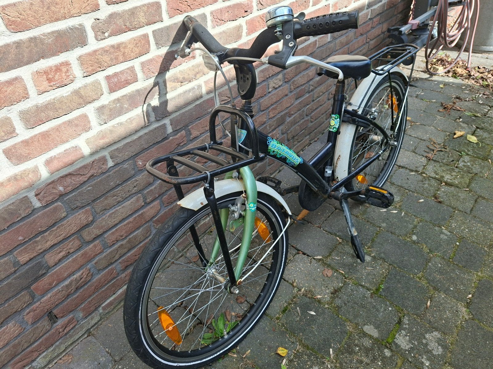 22 inch meisjes fiets, Ophalen, 22 inch, Gebruikt, Velgrem