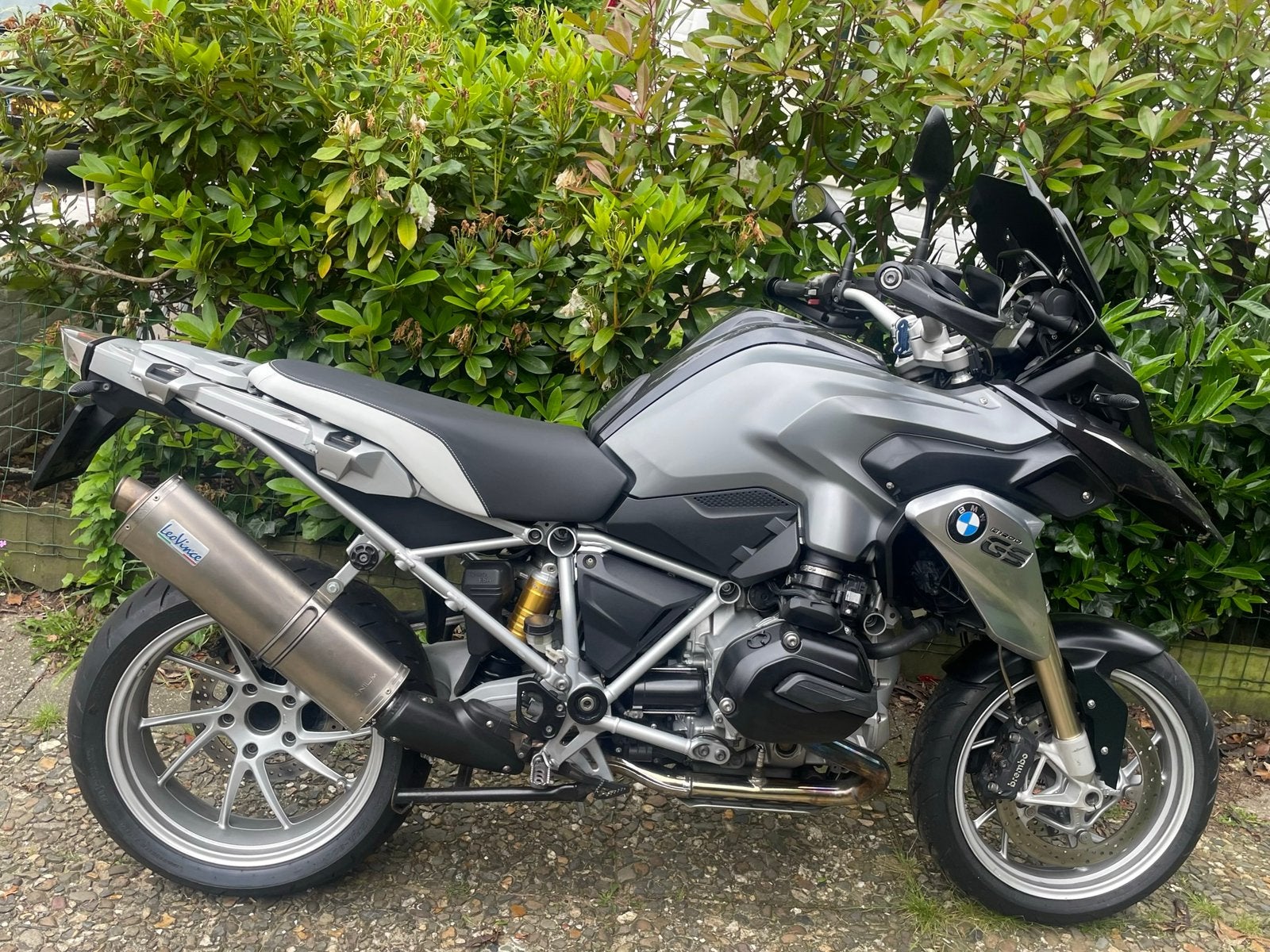 Leovince Titanium demper pasgemaakt voor R1200GS v.a.2013, Motoren, Onderdelen | BMW, Ophalen of Verzenden