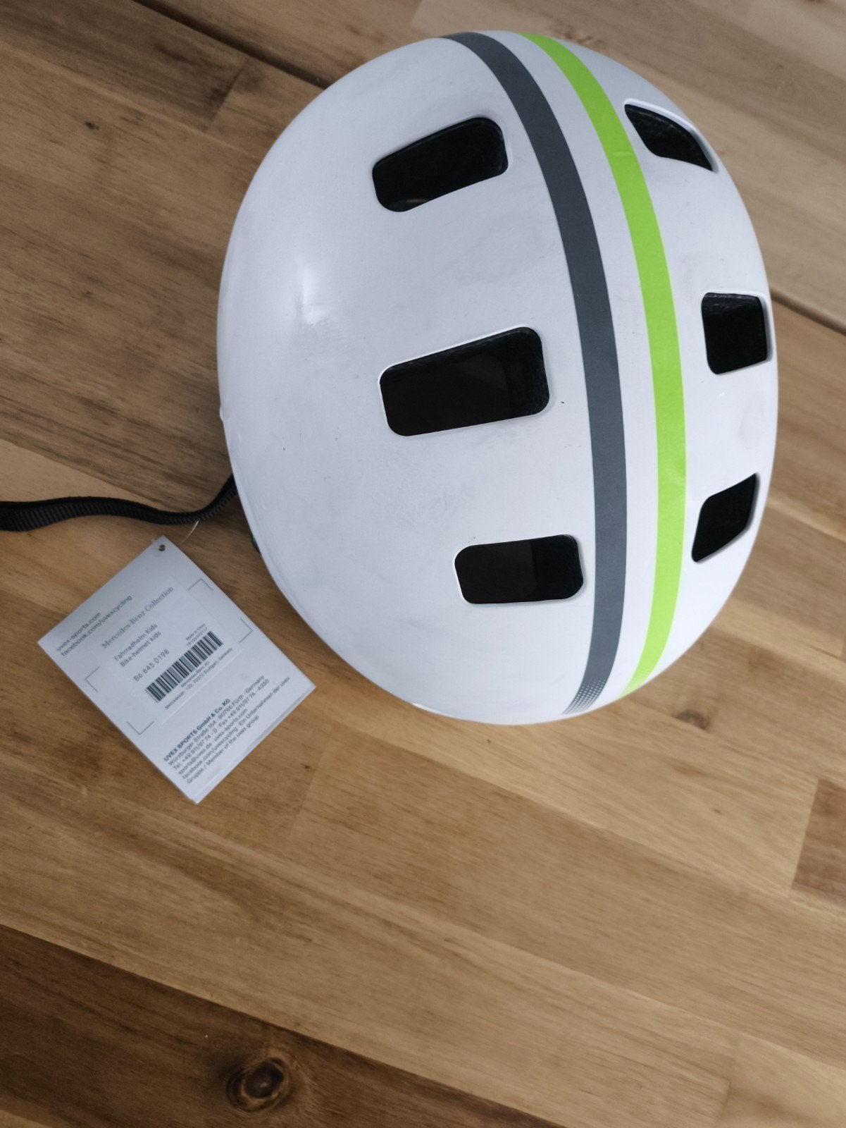 Uvex Fietshelm Wit - Mercedes Benz Collectie, Jongen of Meisje, Nieuw, Overige maten, Uvex