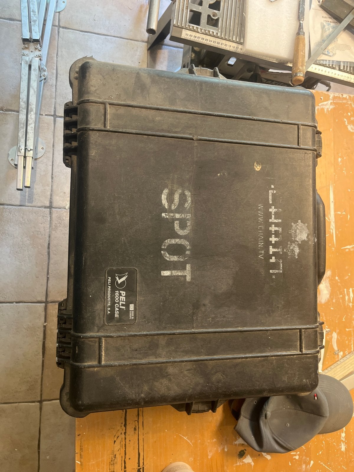 Robuuste Peli 1600 Case - Waterdichte Transportkoffer, Ophalen, Gebruikt, Overige typen, Overige merken