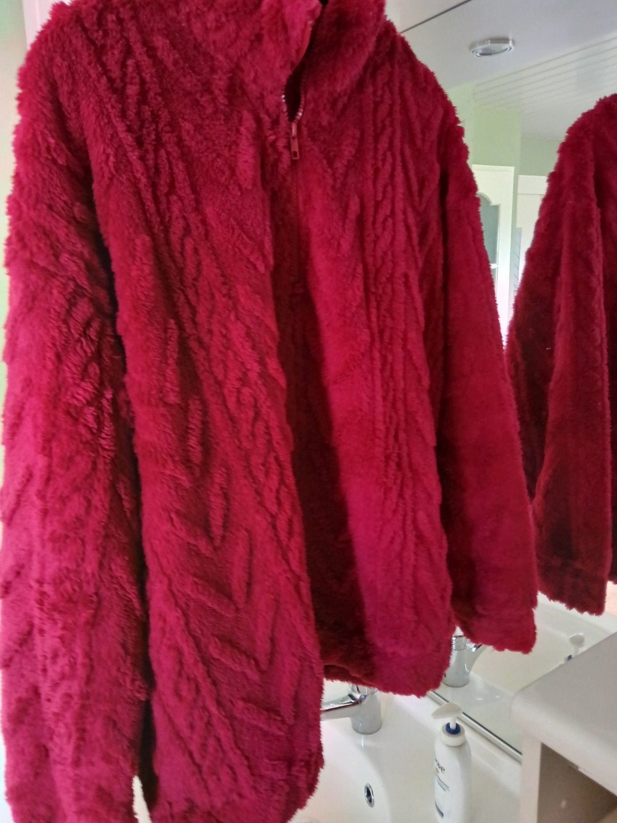 trui, Ophalen of Verzenden, Zo goed als nieuw, Maat 46/48 (XL) of groter, Rood