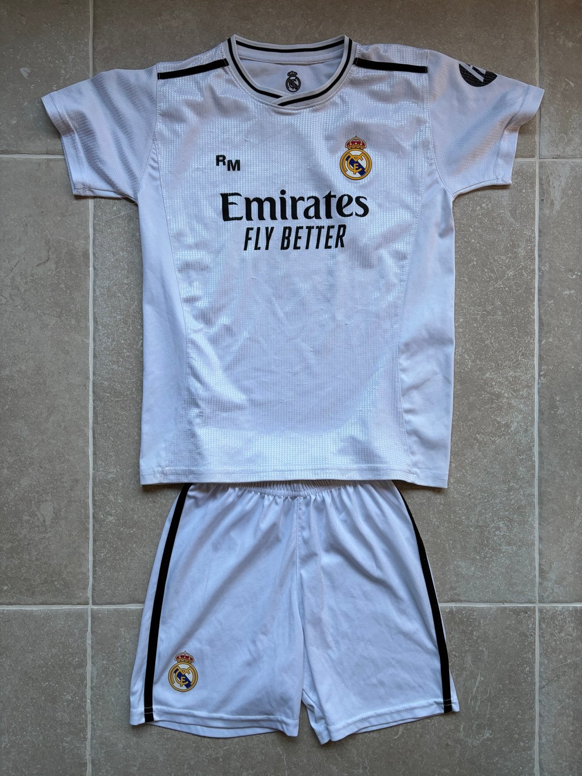 Real Madrid Thuis tenue Bellingham Maat 152, Maat XS of kleiner, Ophalen of Verzenden, Zo goed als nieuw