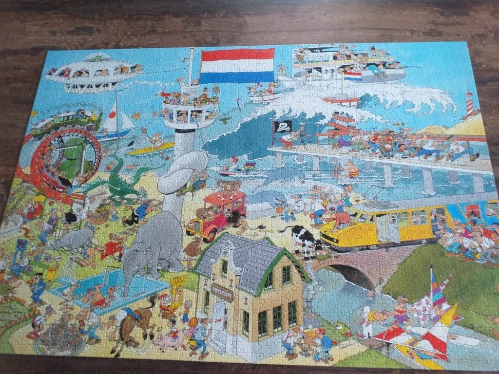 Jan van Haasteren puzzel, Ophalen of Verzenden, 500 t/m 1500 stukjes, Zo goed als nieuw
