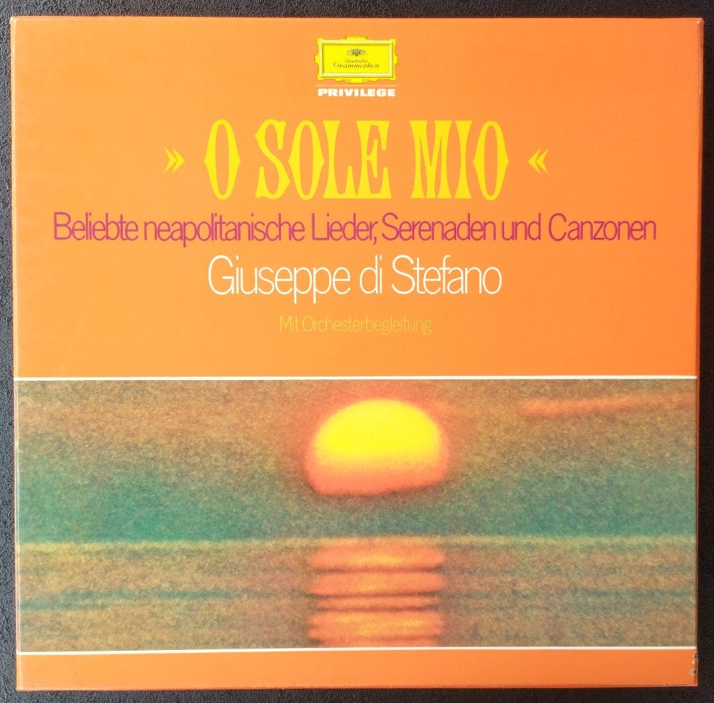 Opera box 2LP Giuseppe di Stefano - » O Sole Mio «, Boxset, Opera of Operette, Ophalen of Verzenden, Zo goed als nieuw