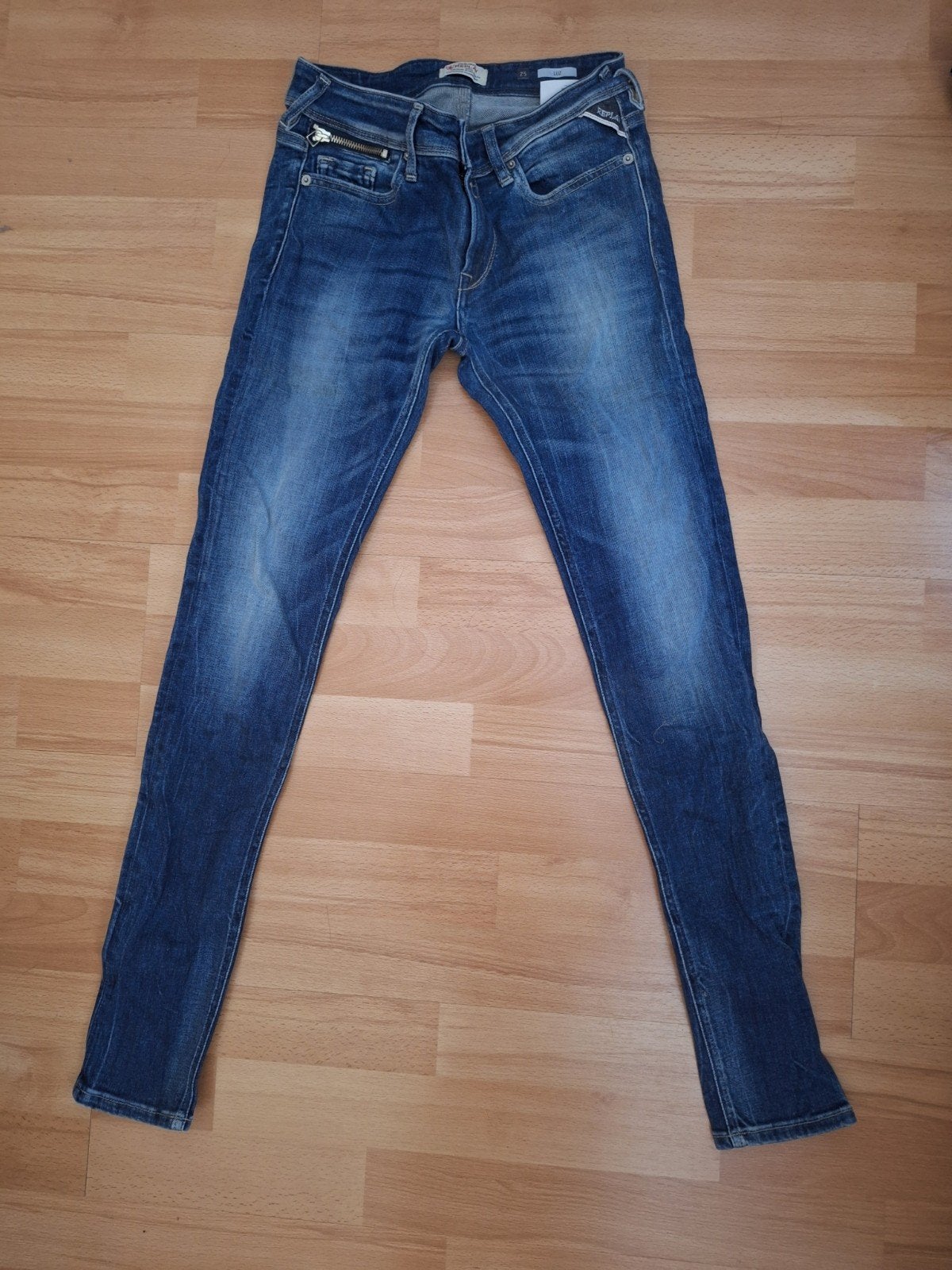 Replay Luz Jeans W25 - Stijlvolle Damesjeans, Blauw, Replay, Ophalen of Verzenden, Zo goed als nieuw