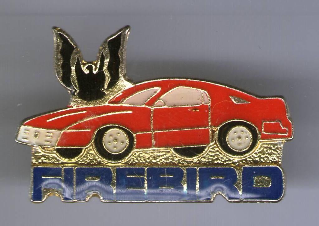 Pontiac Firebird koper auto PIN ( BLAD3_328 ), Verzamelen, Verzenden, Nieuw, Transport, Speldje of Pin