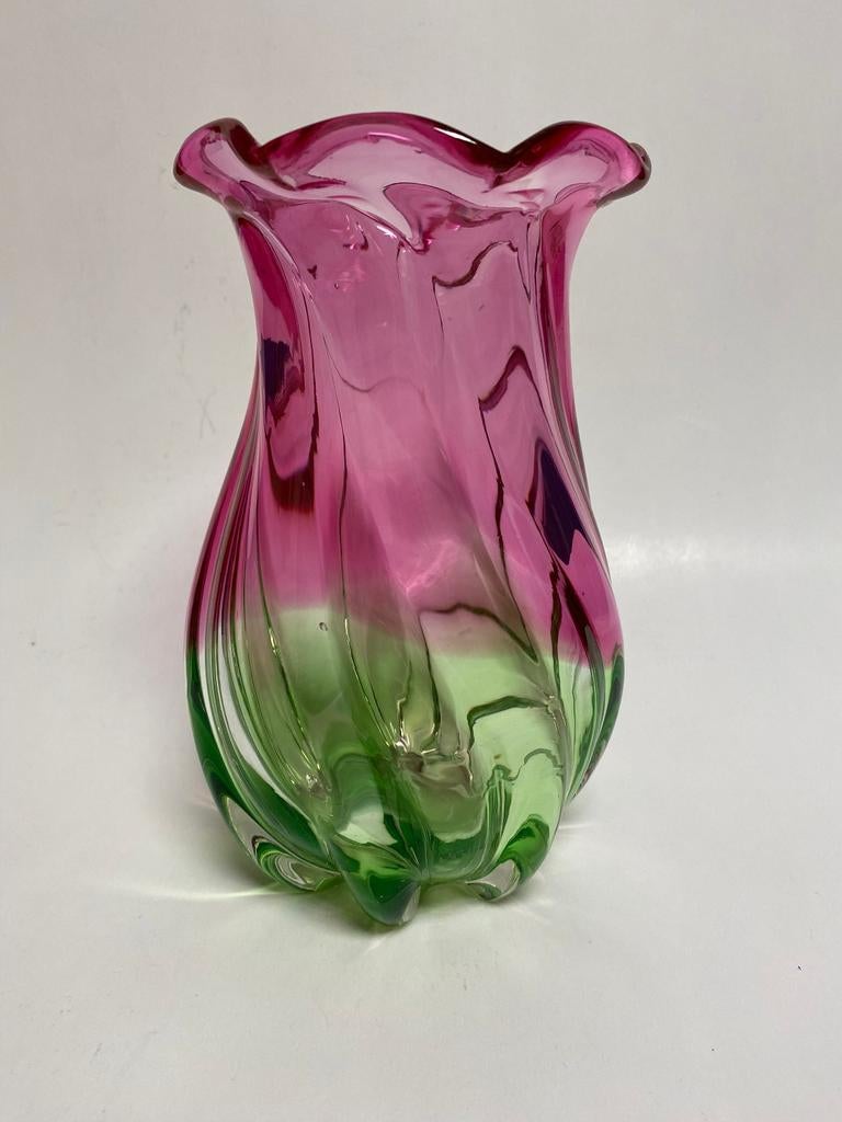 Murano teleflora vaas, Ophalen of Verzenden