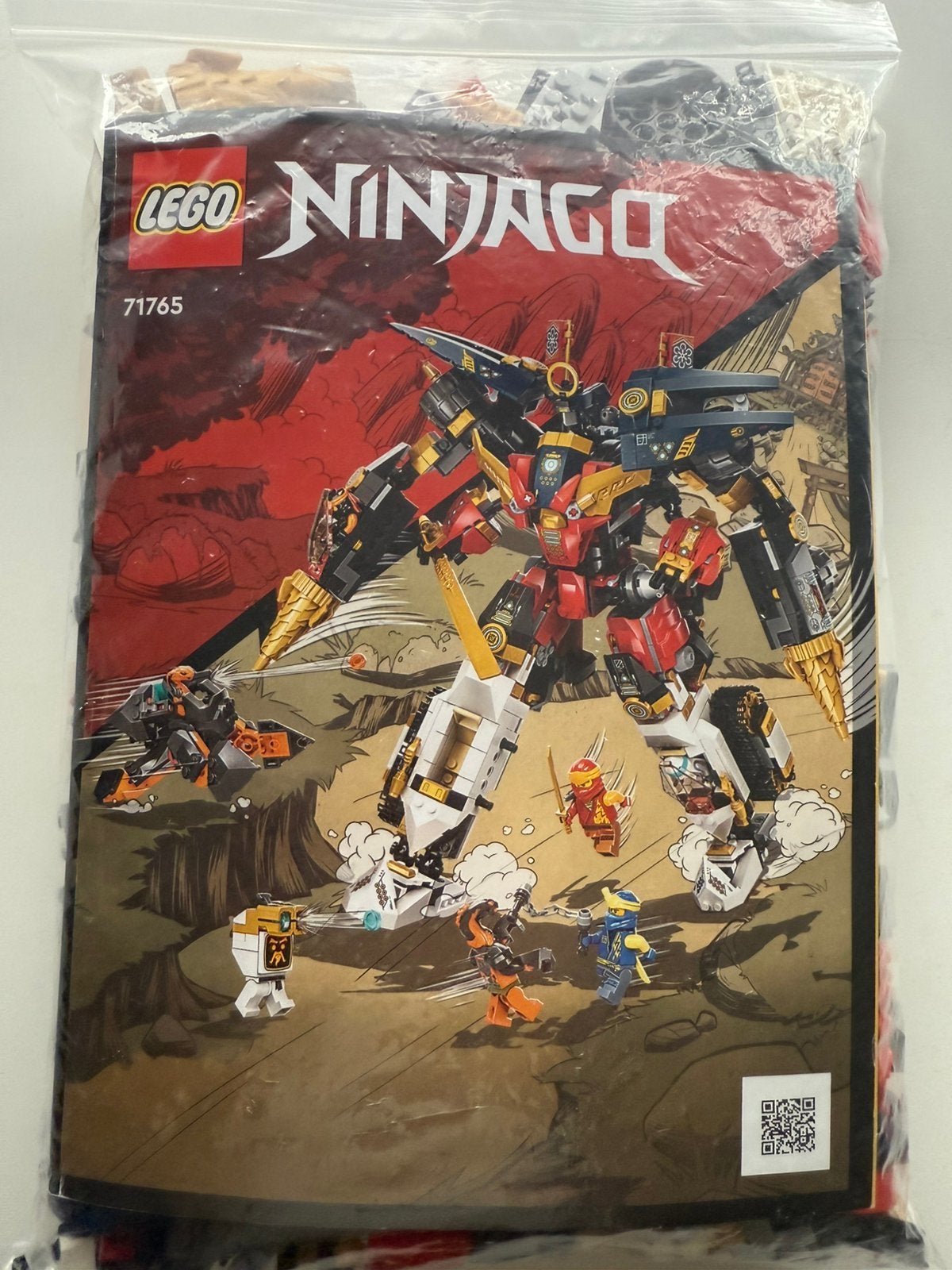 LEGO Ninjago 71765 Ninja Ultra Combo Mech, Lego, Ophalen of Verzenden, Zo goed als nieuw, Inclusief instructies