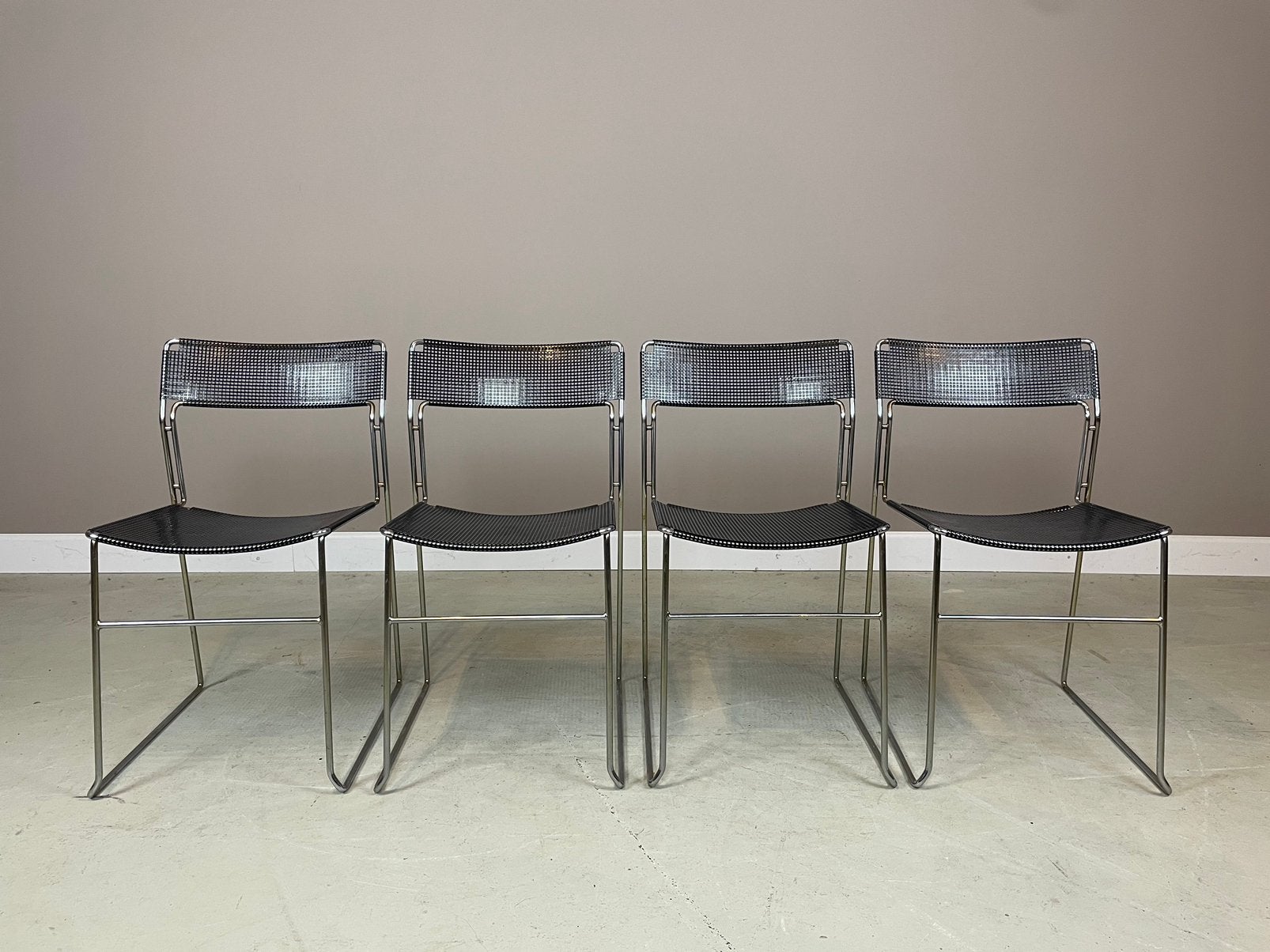 4 Arrben “Sultana” stoelen in nette gebruikte staat, Huis en Inrichting, Stoelen, Ophalen, Gebruikt, Zwart, Vier