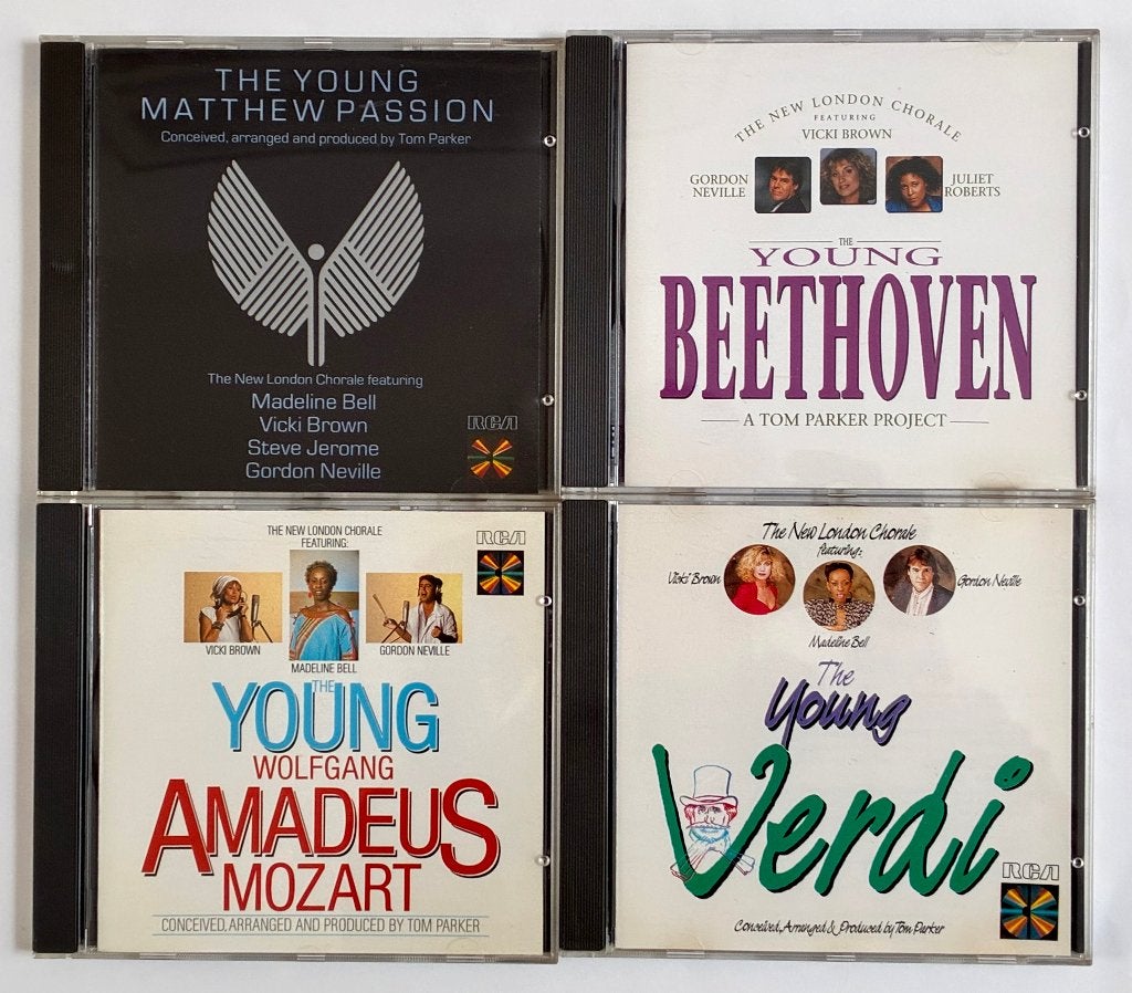 The New London Chorale 4 cd's, Cd's en Dvd's, Ophalen of Verzenden, Zo goed als nieuw, Album, Overige typen