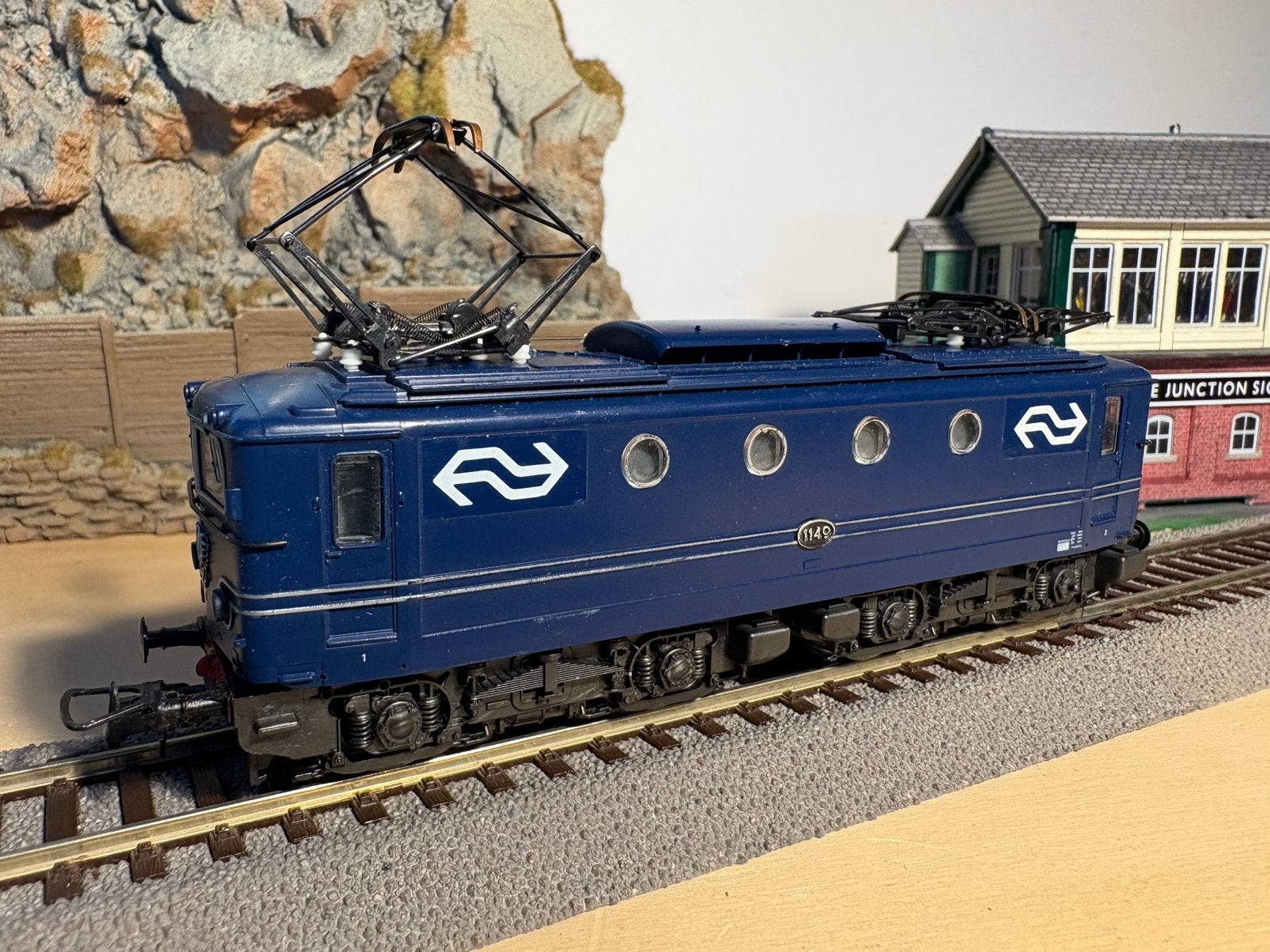 Roco NS 1149 blauw met logo’s, Gebruikt, Verzenden, NS, Roco