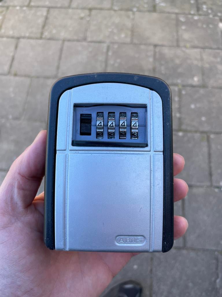 Abus codeslot voor sleutelopslag, Doe-het-zelf en Verbouw, Hang- en Sluitwerk, Gebruikt, Slot, Overige materialen, Ophalen of Verzenden