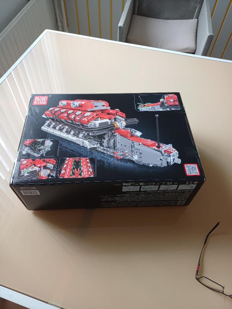 Mouldking V12 Engine, Ophalen of Verzenden, Zo goed als nieuw, Overige merken