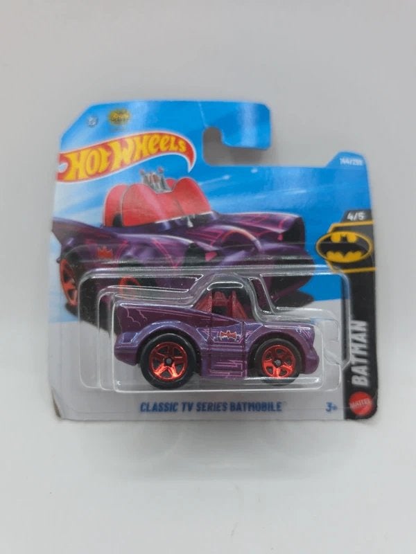 Hot Wheels Classic TV Series Batmobile – Paars – Batman, Hot Wheels, Nieuw, Ophalen of Verzenden, Hot Wheels