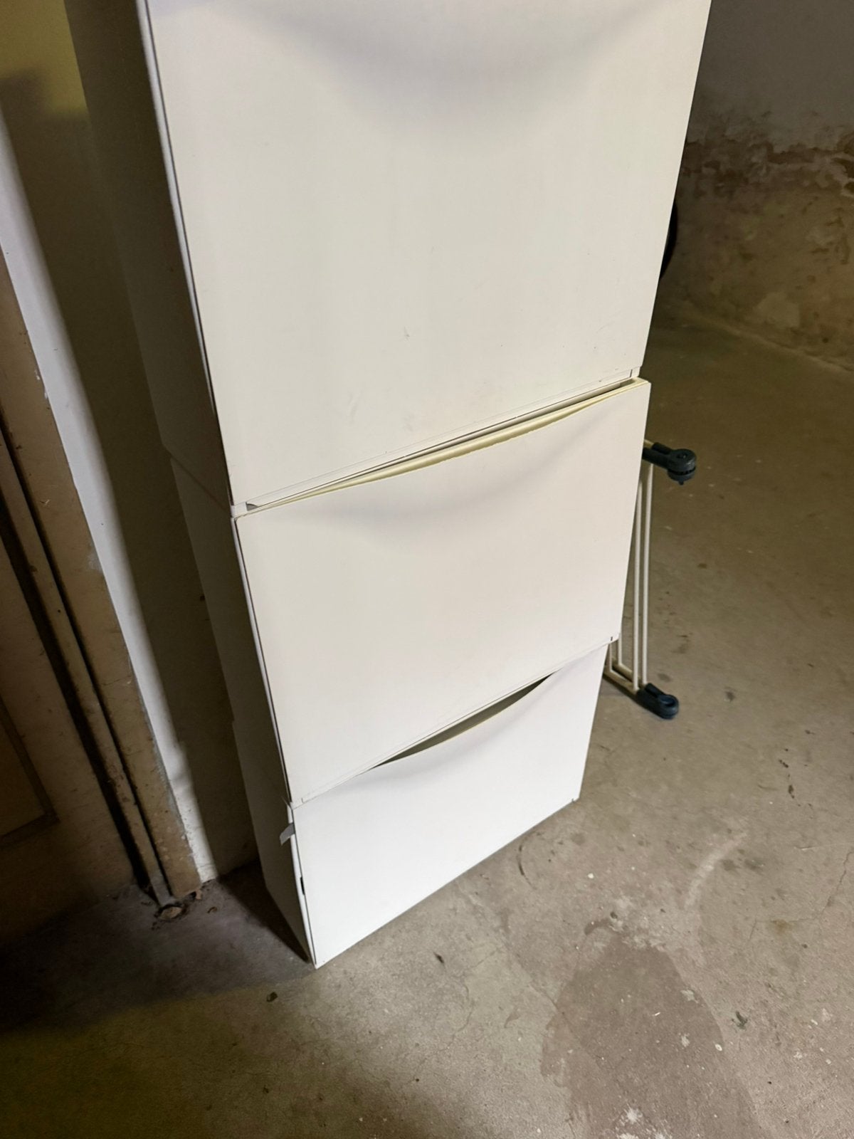 3 x trones ikea wit, Ophalen, Zo goed als nieuw