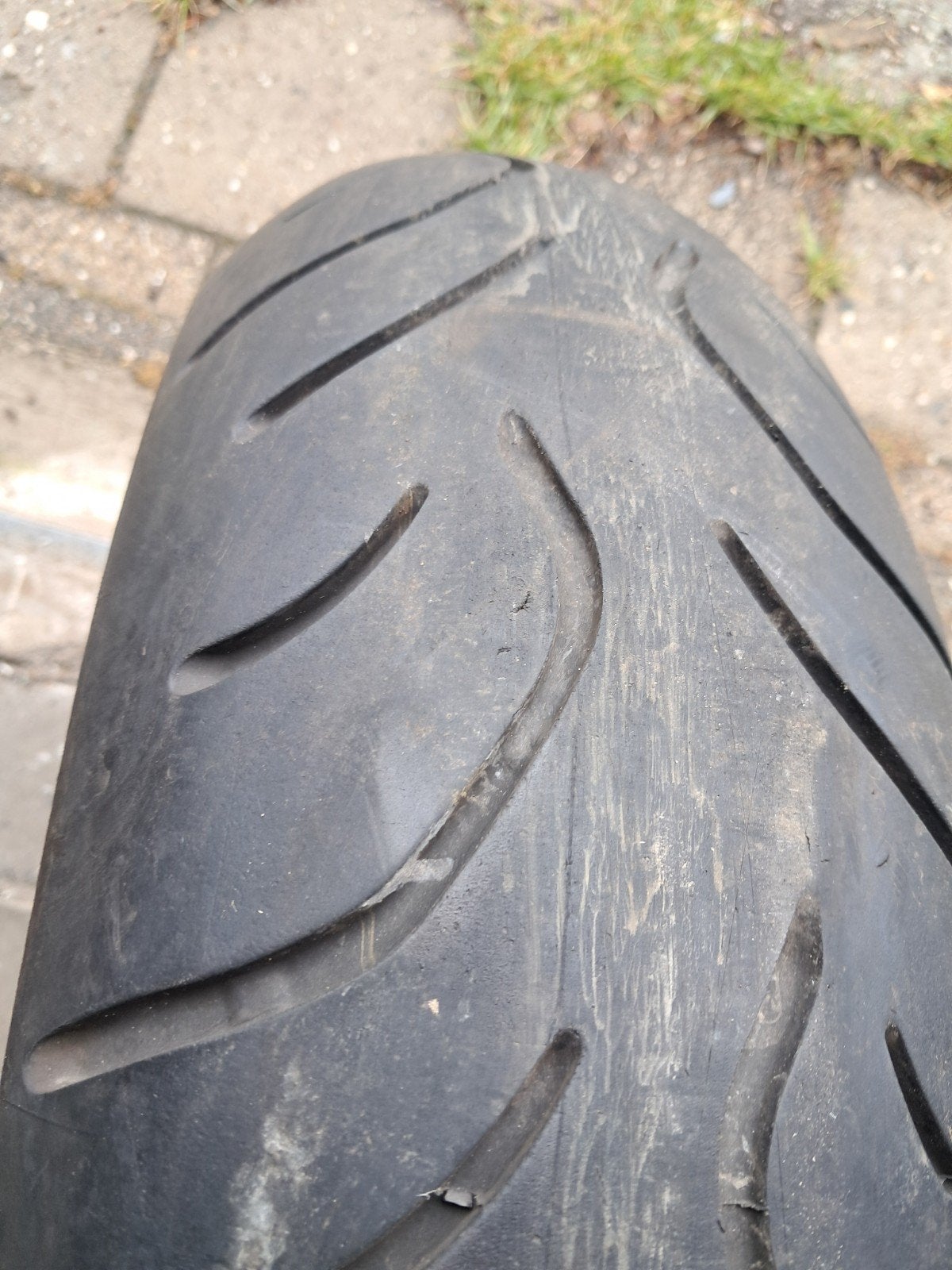 Motorband 180/55/17, Ophalen