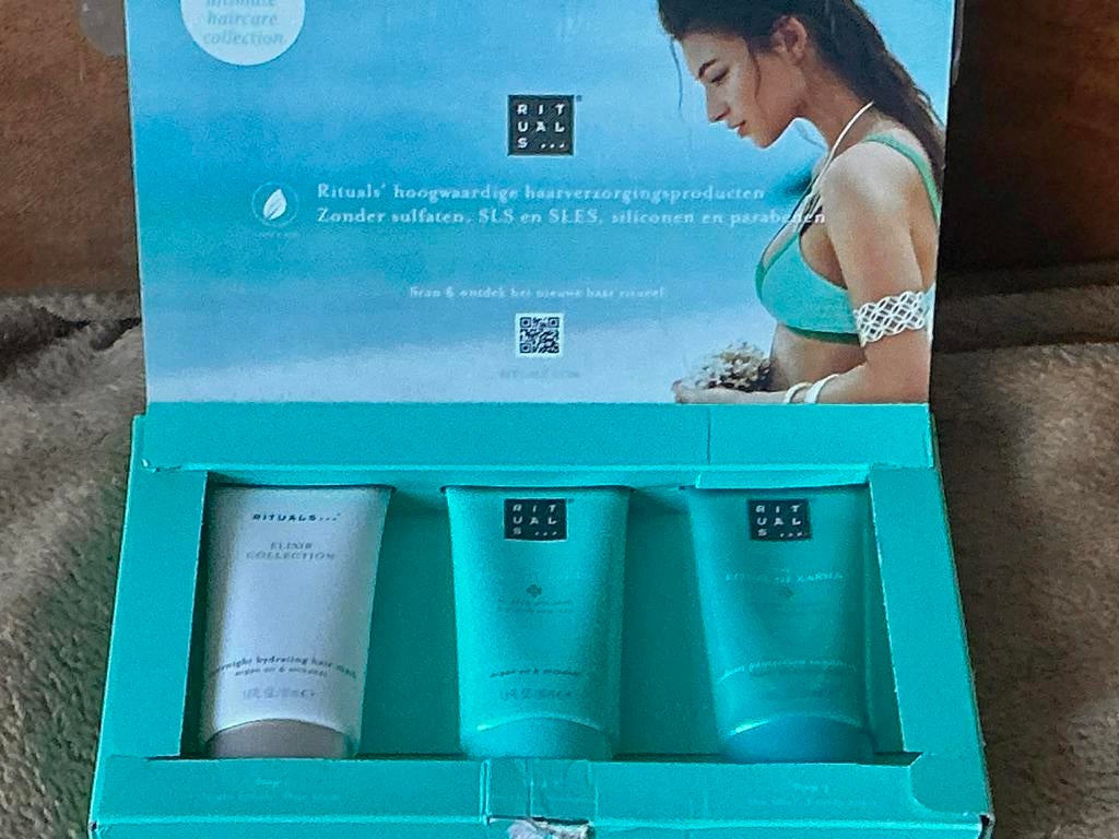 Rituals Haarverzorgingsset - Elixir & Karma Collectie, Ophalen of Verzenden, Nieuw, Haarverzorger of -hersteller