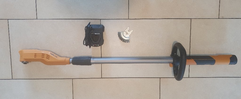 Onkruidborstel Batavia 12V Fixxbrush Accu Onkruidborstel, Ophalen, Zo goed als nieuw, Onkruidsteker, Overige merken