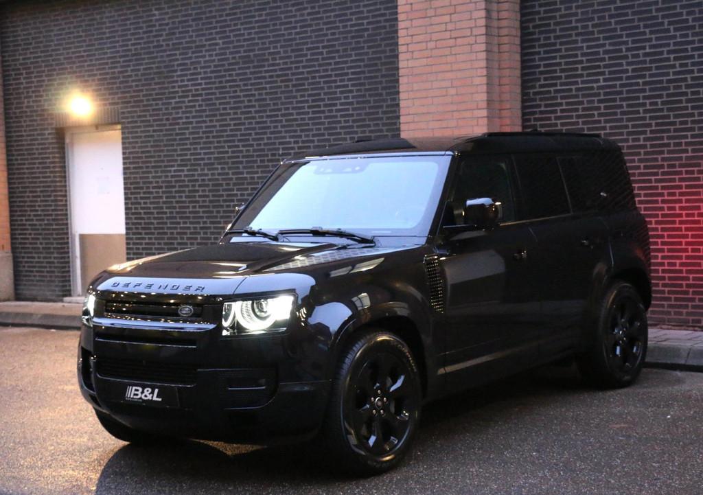 Land Rover Defender 110 2.0 P400e PHEV Hybride 110 HSE Aut B, Auto's, Land Rover, Gebruikt, 4 cilinders, 15 kWh, Zwart