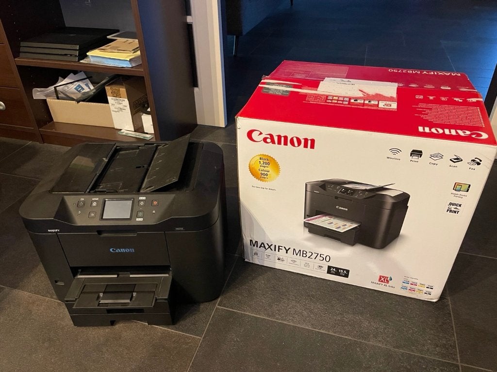 Canon MAXIFY MB2750 defect - alleen voor onderdelen, Ophalen of Verzenden, Niet werkend, Inkjetprinter, All-in-one